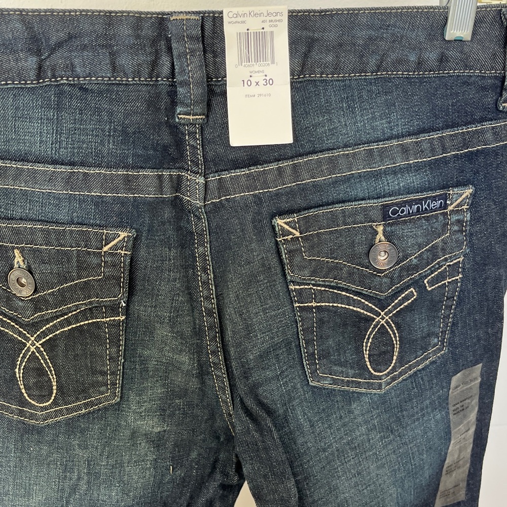 Calvin Klein Women's Lean Boot Cut Jeans NWT